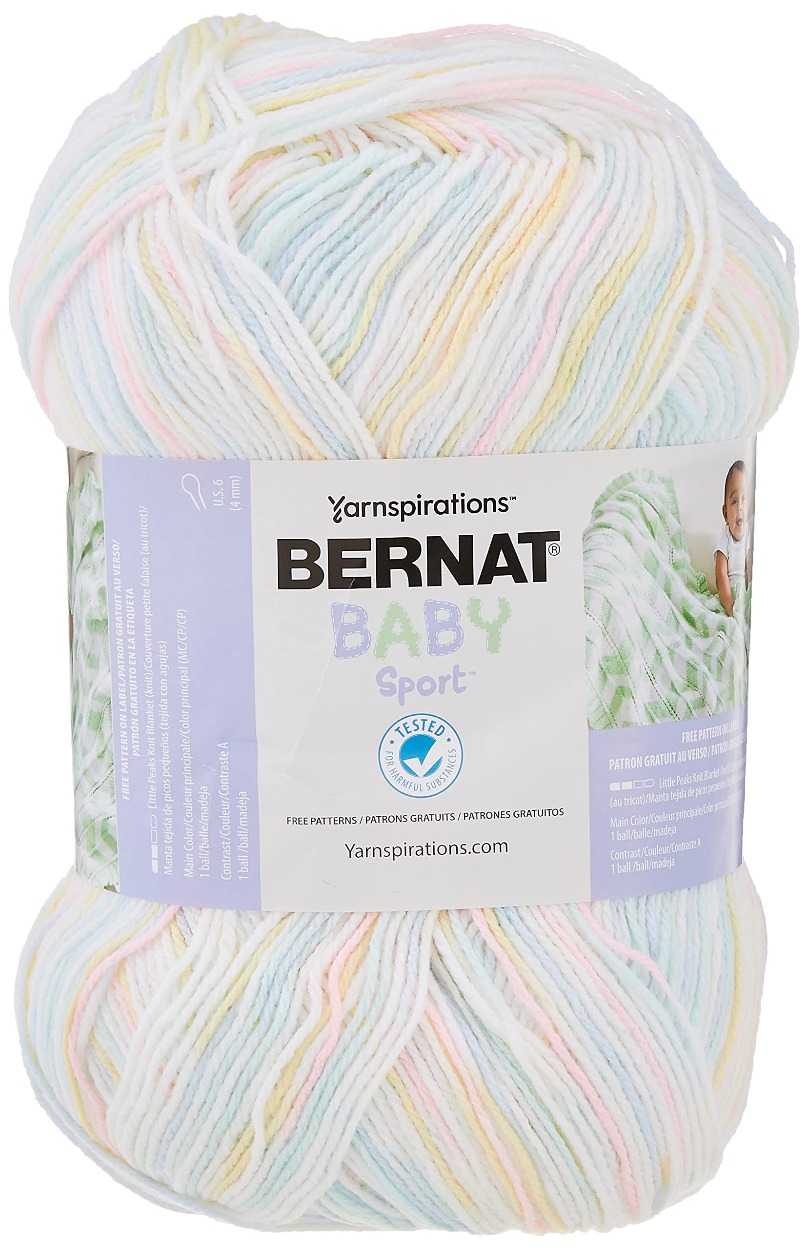Bernat Baby Sport Yarn Bernat Baby Sport Yarn Yellow Bernat Baby