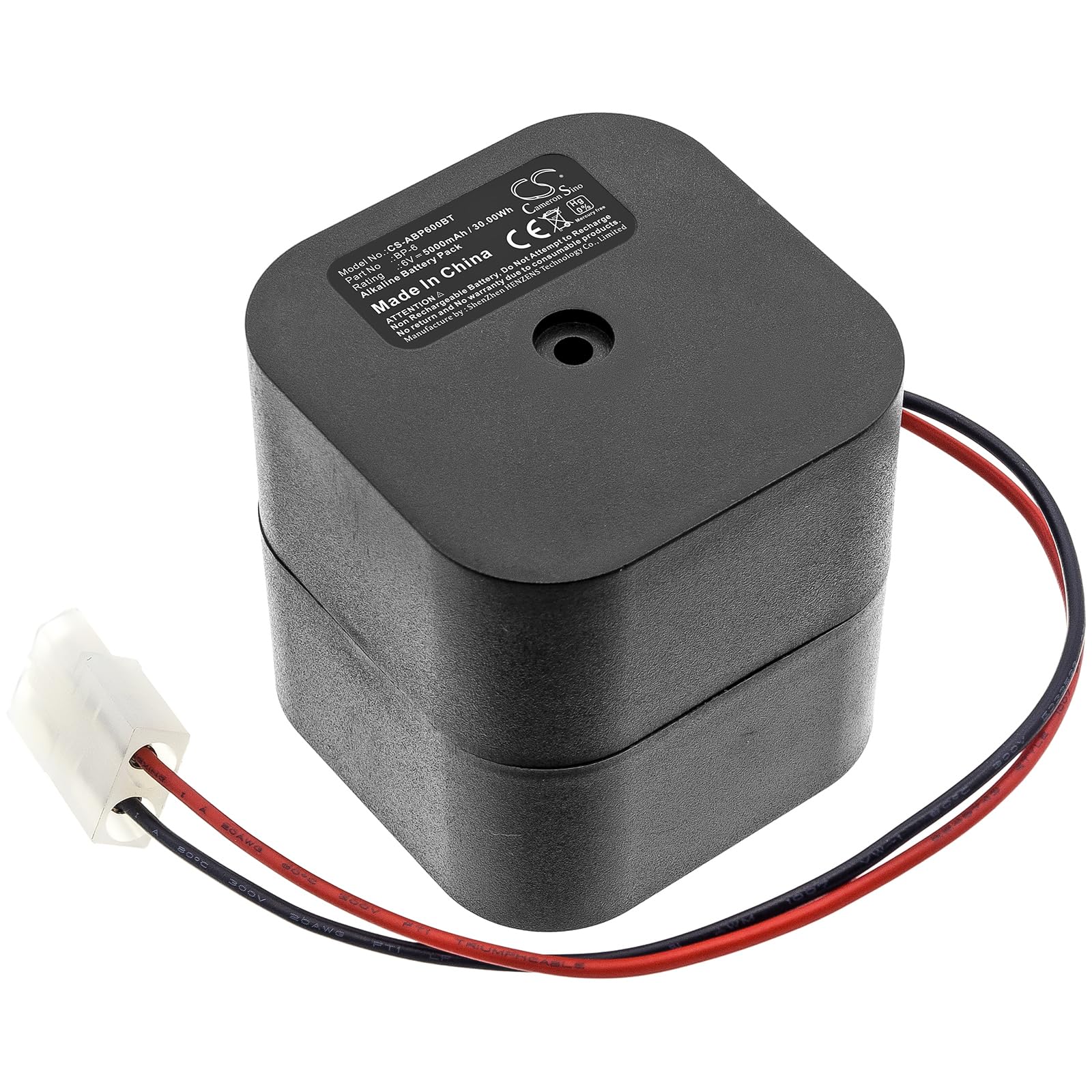 Bateria zamienna pasująca do baterii alkalicznych Alarm Lock LL1 BP-6, 5000 mAh