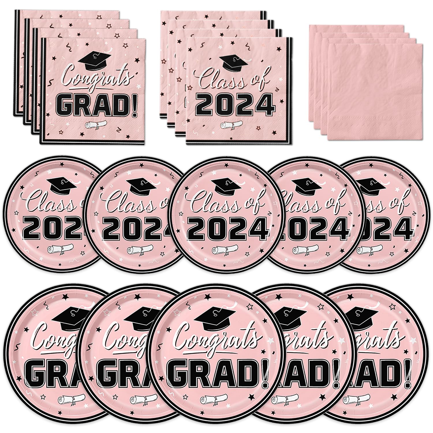 Oigco Graduation Plates And Napkins 2024 Graduation Party Supplies Oigco graduation plates and napkins 2024 graduation party supplies