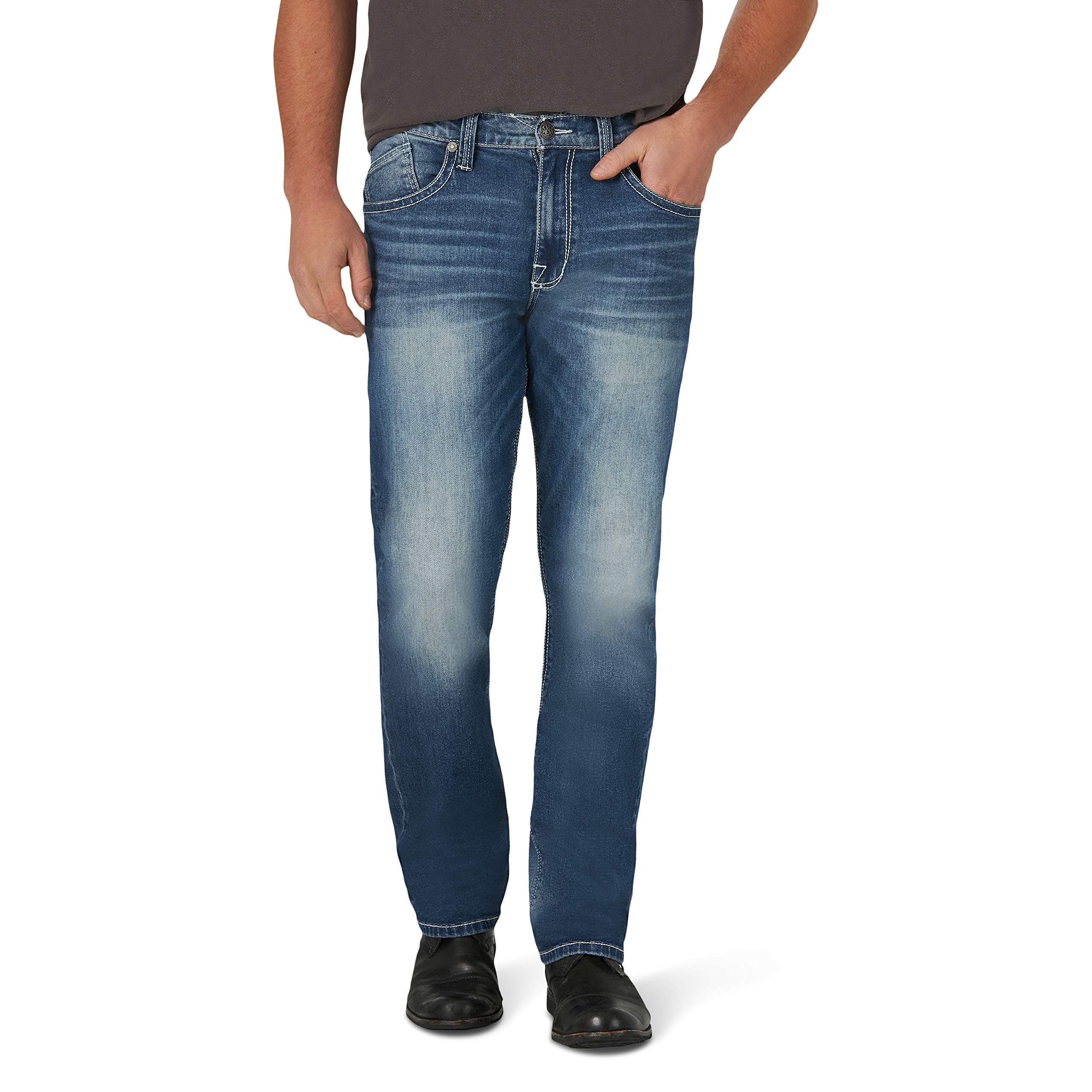 Rock & Republic Men's Denied Straight Jean, 34W X 30L