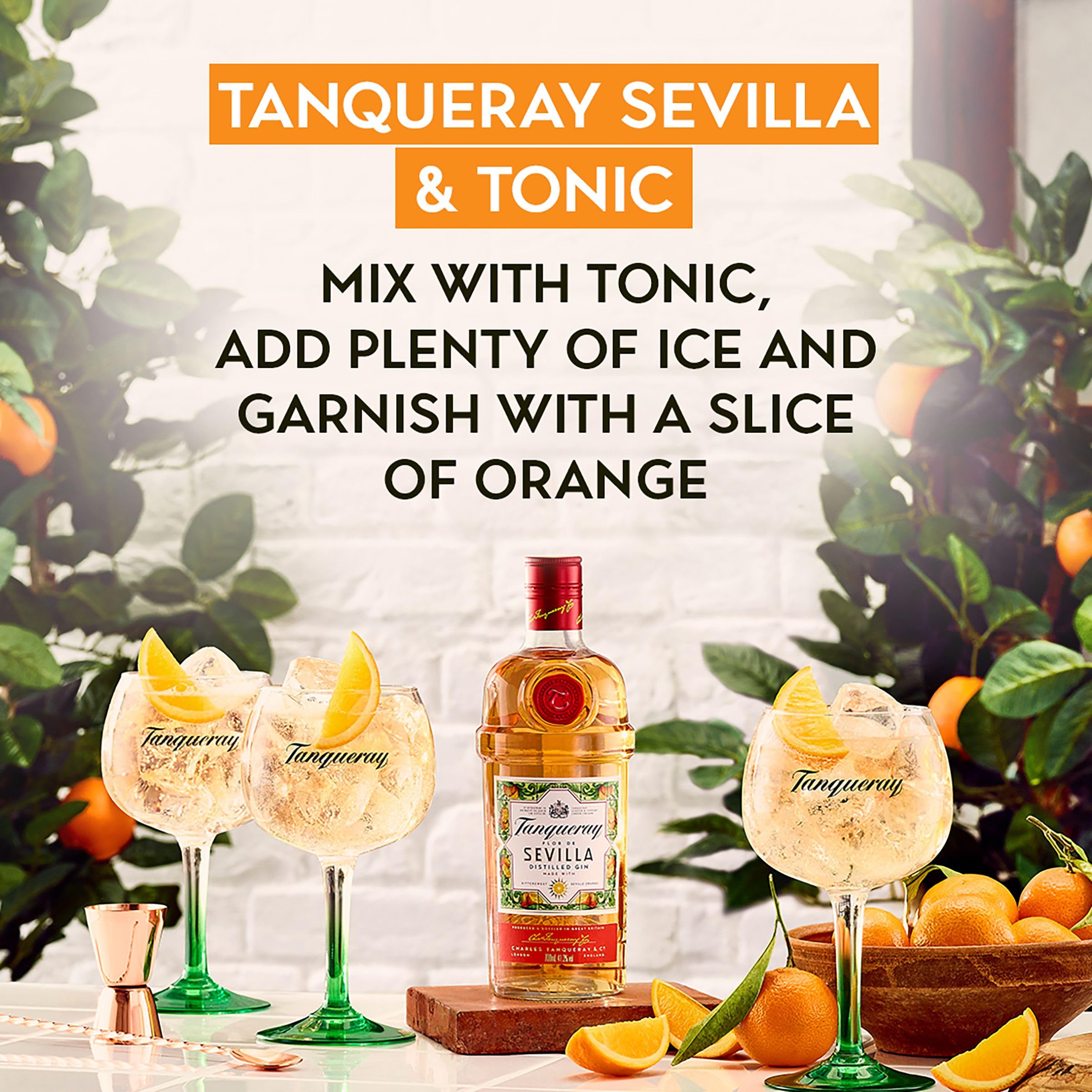 TANQUERAY Flor de Sevilla Ginebra 700 ml