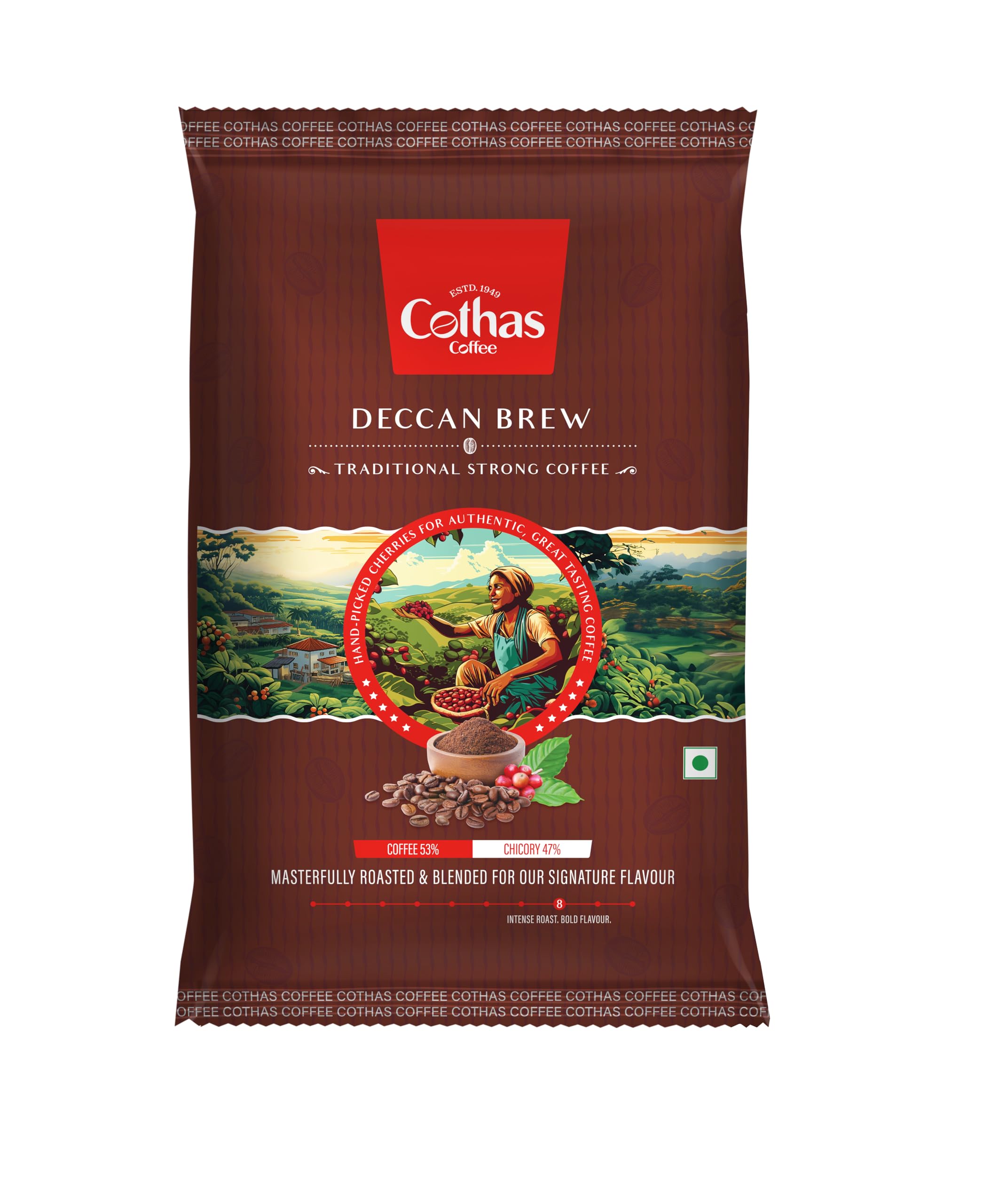Sponsored Ad - Cothas Deccan Brew, Blend of 53% Coffee 47% Chicory, Authentic South Indian Filter With Fresh Aroma & Strong Taste (100g)