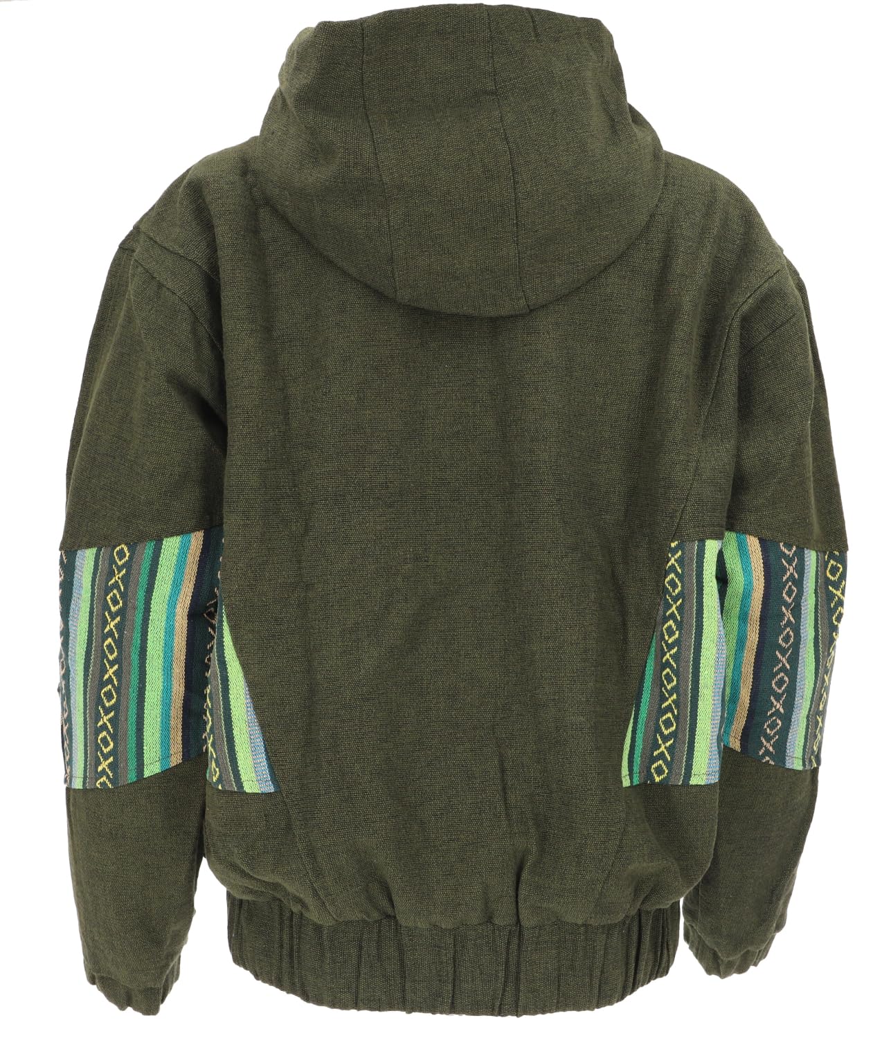 GURU SHOP Giacca unisex Goa con cappuccio, per il tempo libero e le feste