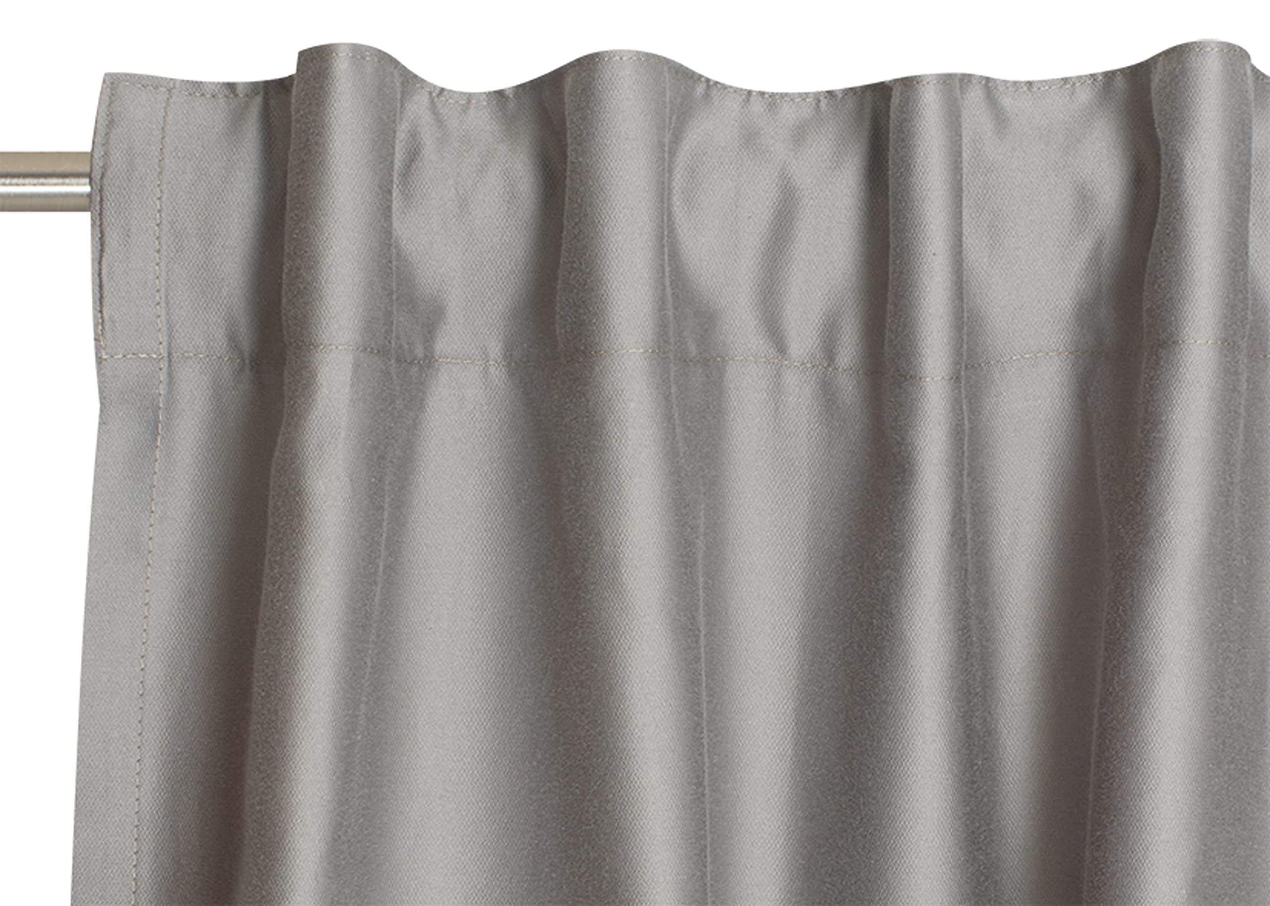 Schöner Wohnen Kollektion Cortina suave 130 x 250 – Cortina opaca gris mezcla de algodón – Cortinas Salón – Cortina decorativa – Curtains
