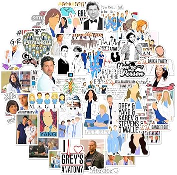 Amazon Co Jp グレイズ アナトミー ステッカーパック 116枚 テレビ番組 クリエイティブ Diy ステッカー 面白い装飾漫画 漫画 Pc 荷物 コンピューター ノートブック 電話 ホーム 壁 ガーデン 窓 スノーボード パソコン 周辺機器