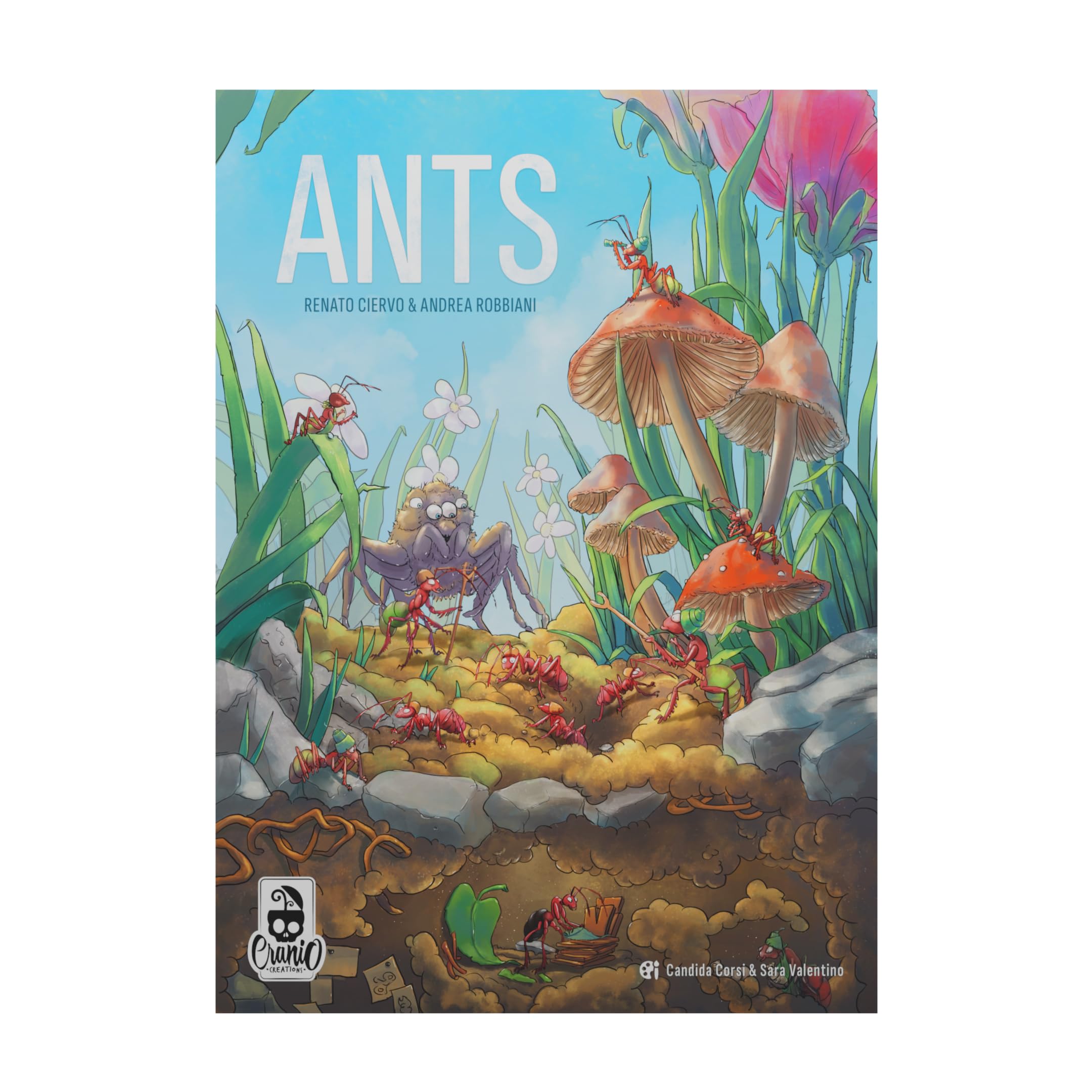 Cranio Creations - Ants - Formiche Alla Conquista Del Giardino - 2-4 Giocatori, 90 Min - Gioco Per Esperti – Età 13+ - Edizione in Lingua Italiana