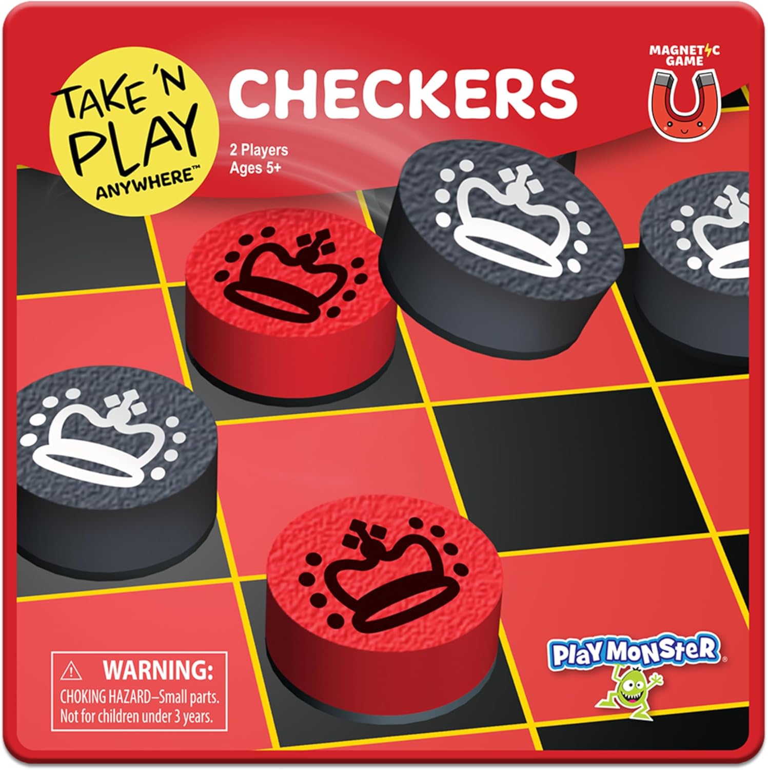 PlayMonster Take N Play Anywhere — Hangman — Easy to Use, Hard to Lose — Fun on the Go Travel Game — For Ages 5+