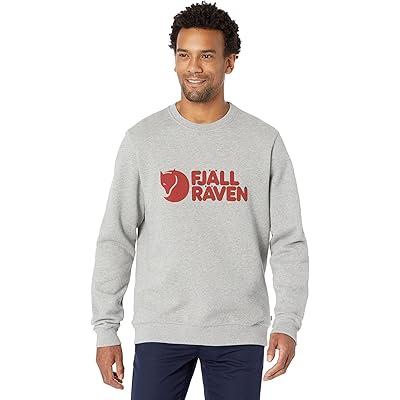 Мужская толстовка Fjallraven Fjallraven Logo Sweater grey/melange