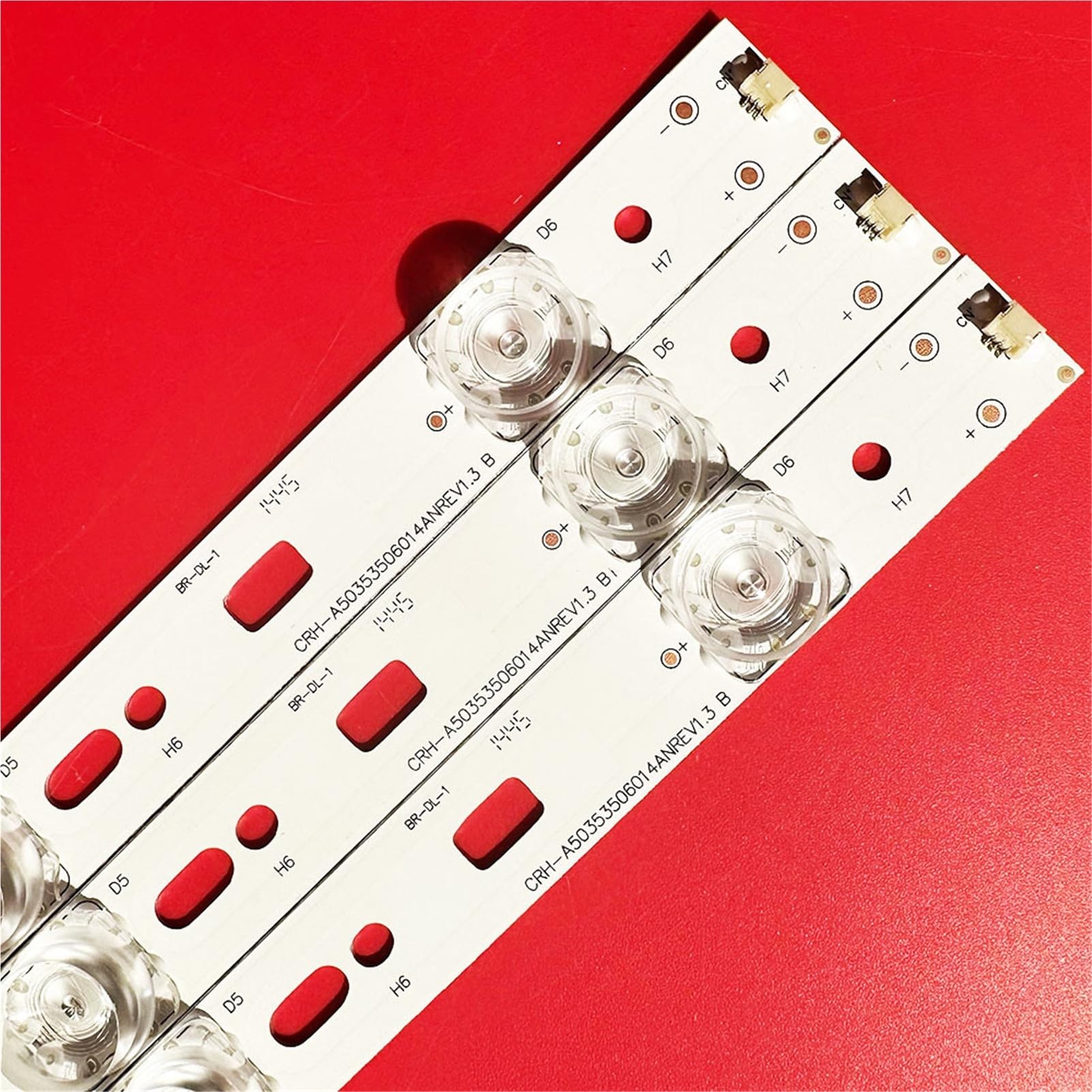 10/20PCS Led-hintergrundbeleuchtung Streifen Kompatibel Mit CRH-A503535060151 TF-LED50S13T2 SW50D06A-ZC14CG-02 SW500M05 50s9 K50 K50j Pptv 50c2s 6 lampe(20PCS(2TV))