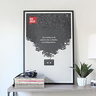 Poster Quote, Literary Quote, Art Print, Minimalist Poster, Quote, Illustration, Minimalist Quotation Print - Maya Angelou