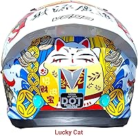 Vista 3 de Vega AIR GPX - Casco integral (talla M, Fortune)