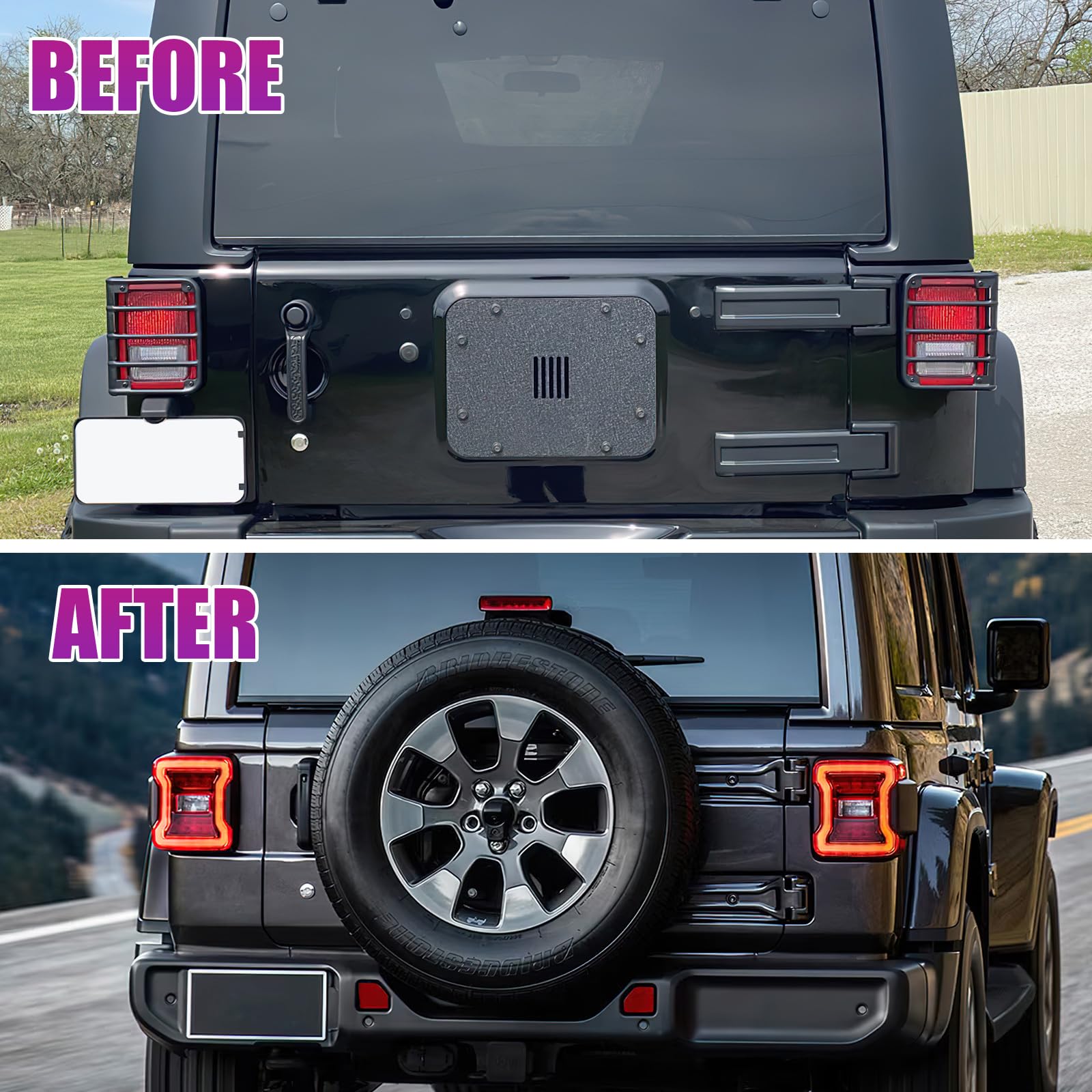 thumbnail image 2 of Aluminum Spare Tire Holder Bracket With 3rd Brake Bosnia And Herzegovina 2 of 9