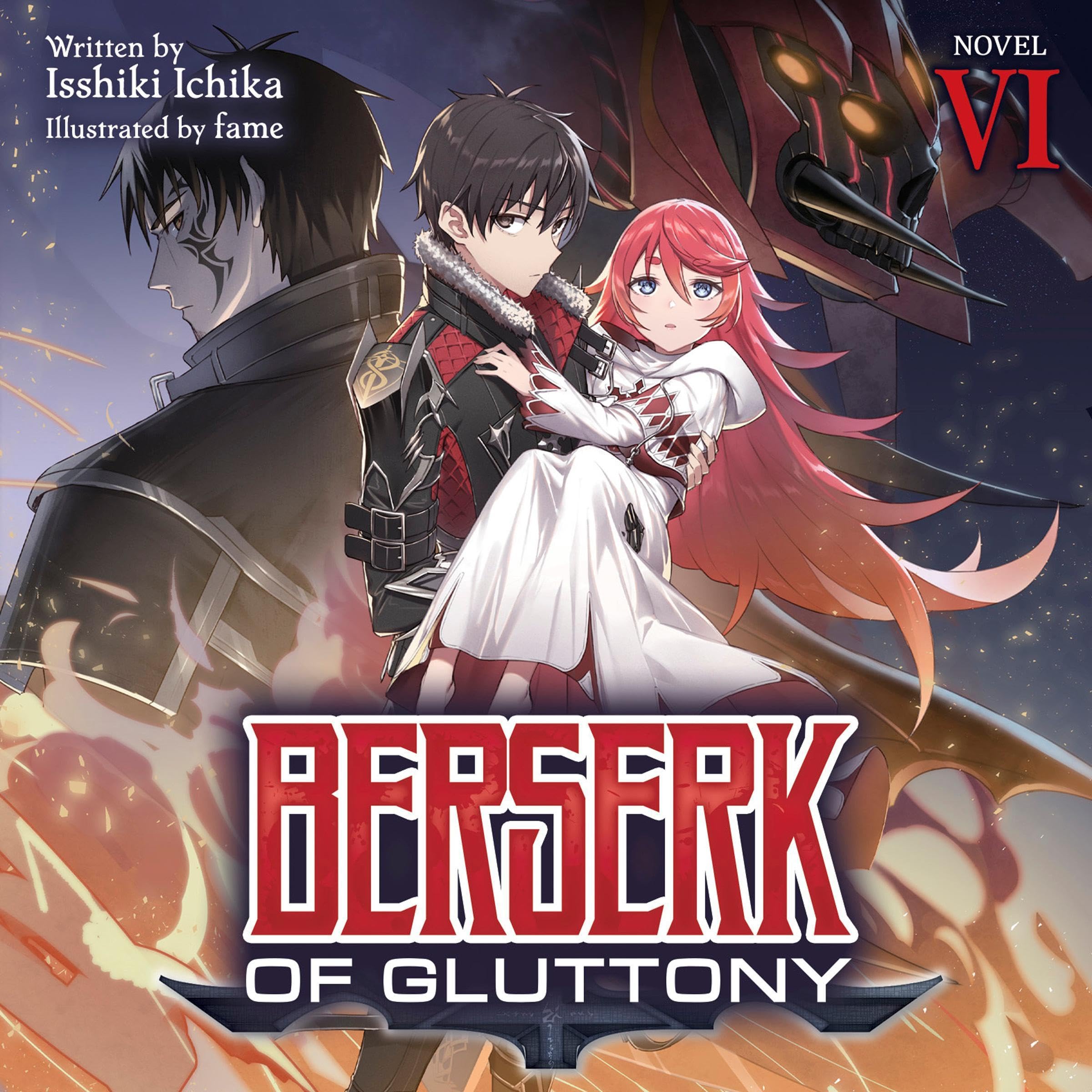 Cover art for Berserk of Gluttony (Light Novel), Vol. 6