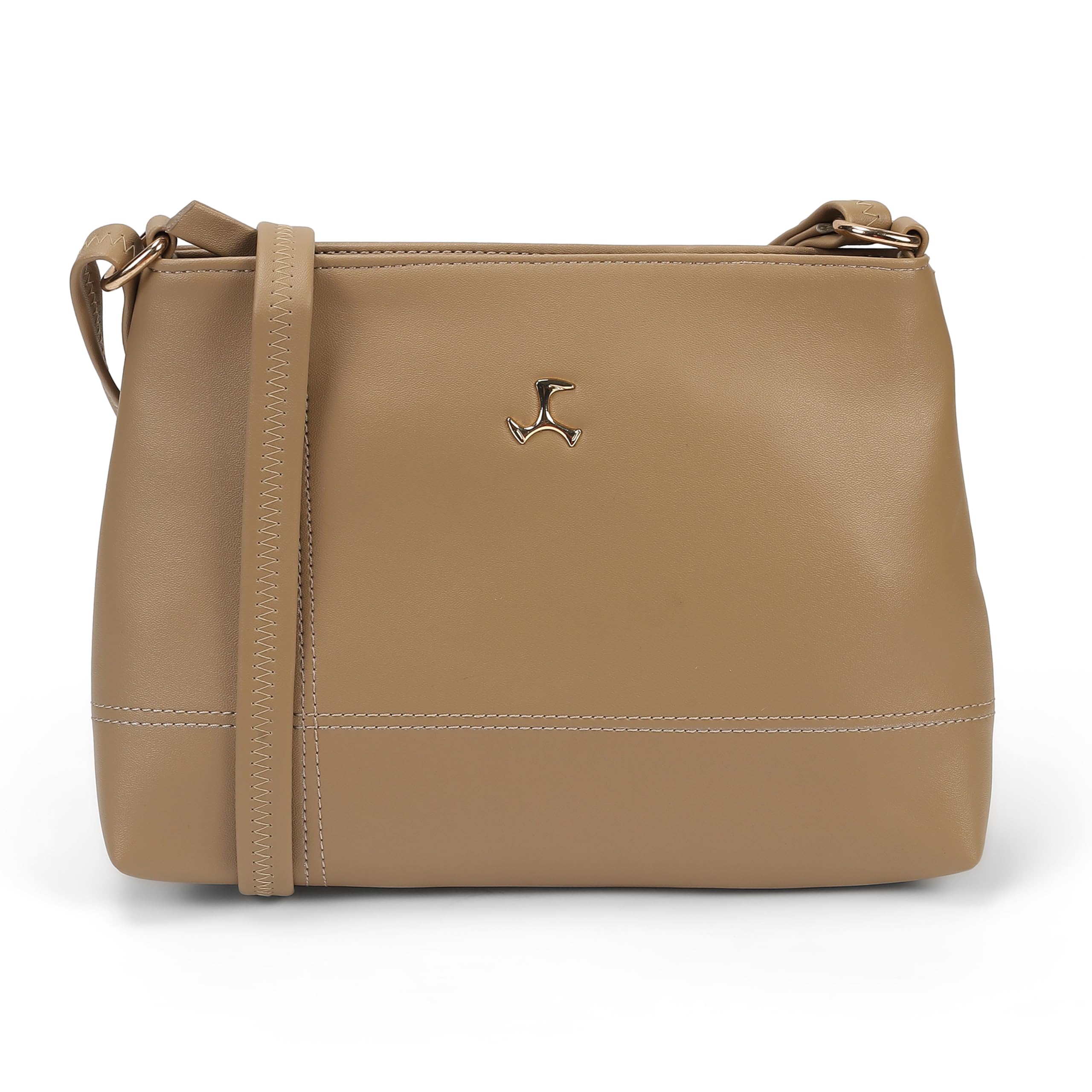 mochi Women Casual PU Soft Body Zipper closure Solid Sling Bag-picture-37