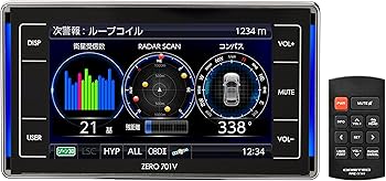 Amazon | コムテック レーダー探知機 ZERO 701V 完全無料データ更新
