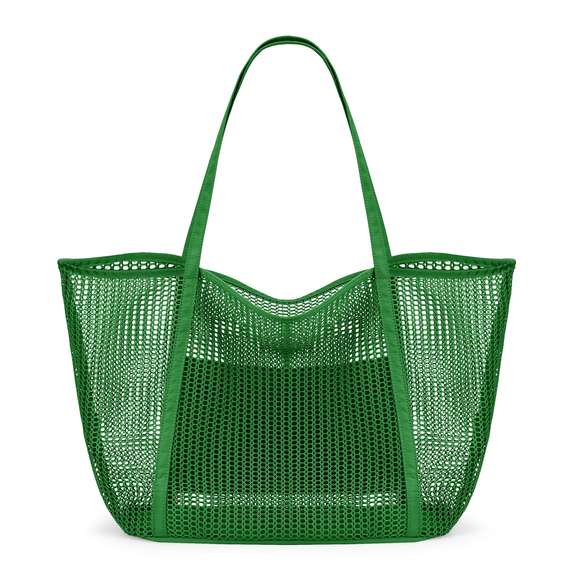 KALIDI FANCY FOREST Foldable Mesh Beach Bag with Zip