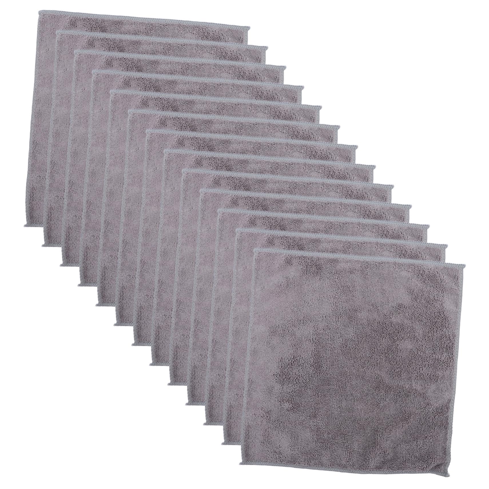 SOLUSTRE 48stücke Multifunktionale Mikrofasertücher Extra Dicke Saugfähige Reinigungstücher Für Haushalt Und Auto Zum Wischen Trocknen Und Polieren