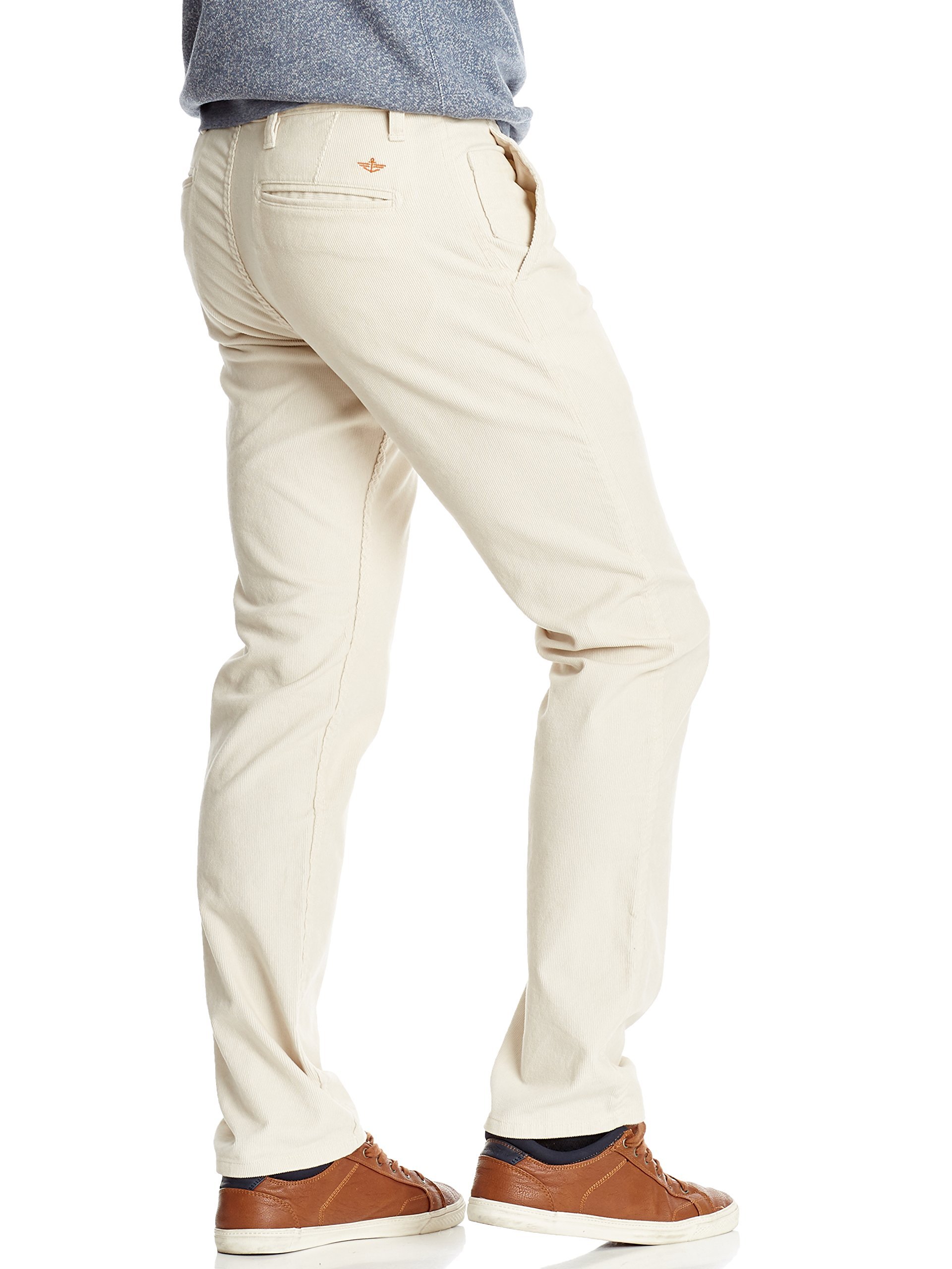 Dockers Men's Alpha Khaki Original Slim Trousers — view 30