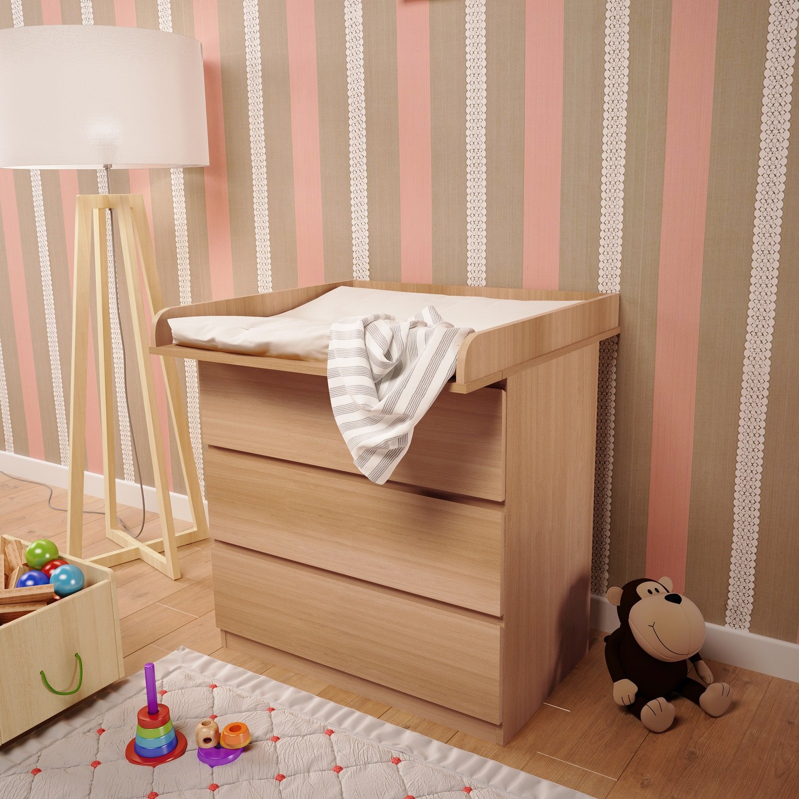 malm changing table