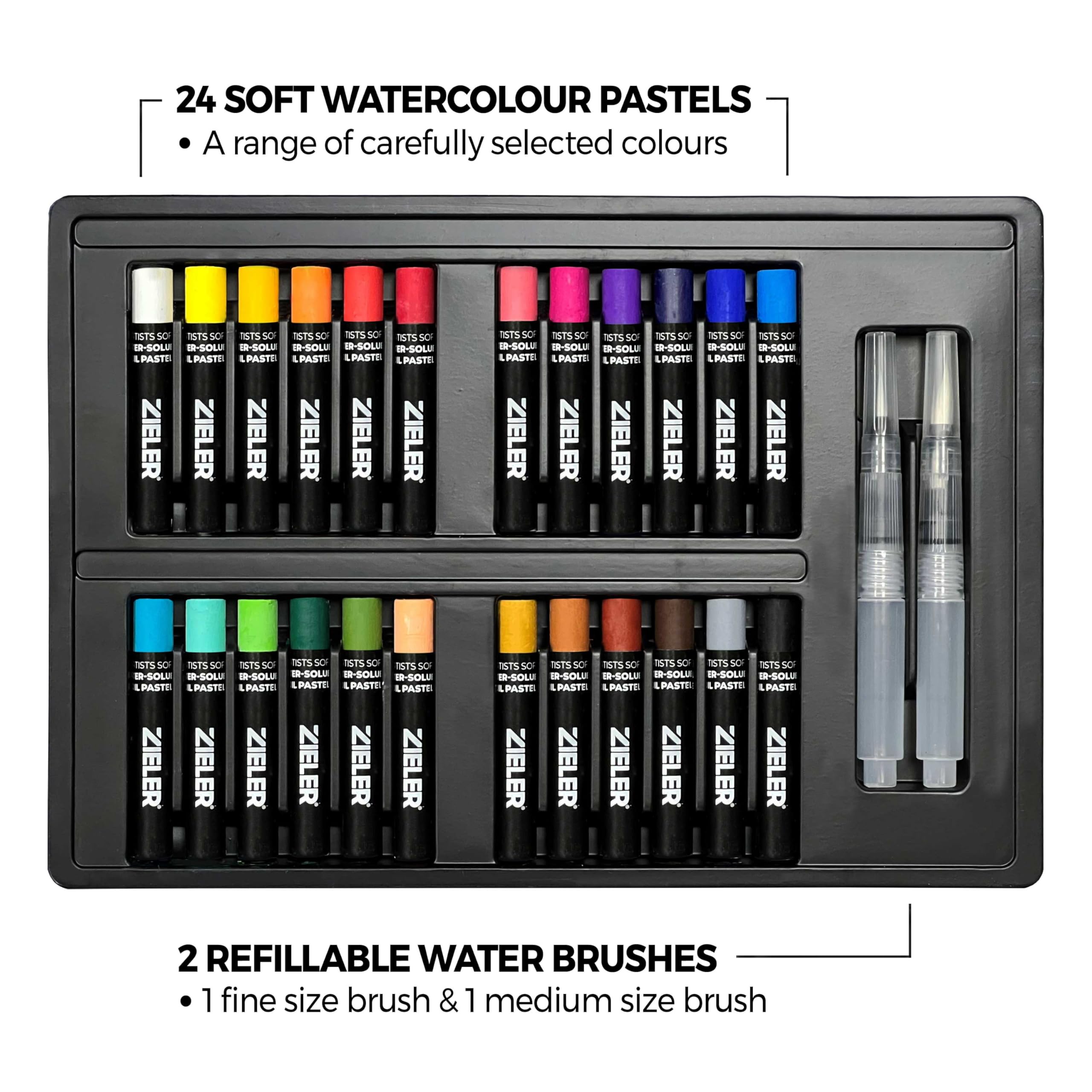 Amazon.com : Zieler 24 Artists Soft Water-soluble Oil