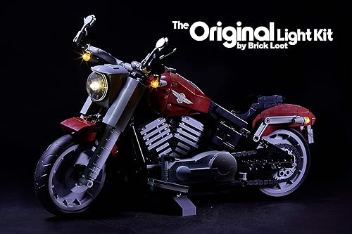 Miniatura 6 de Brick Loot Kit de luces LED de lujo para tu Lego Harley Davidson Fat Boy Motorcycle Set 10269 (juego de Lego no incluido)