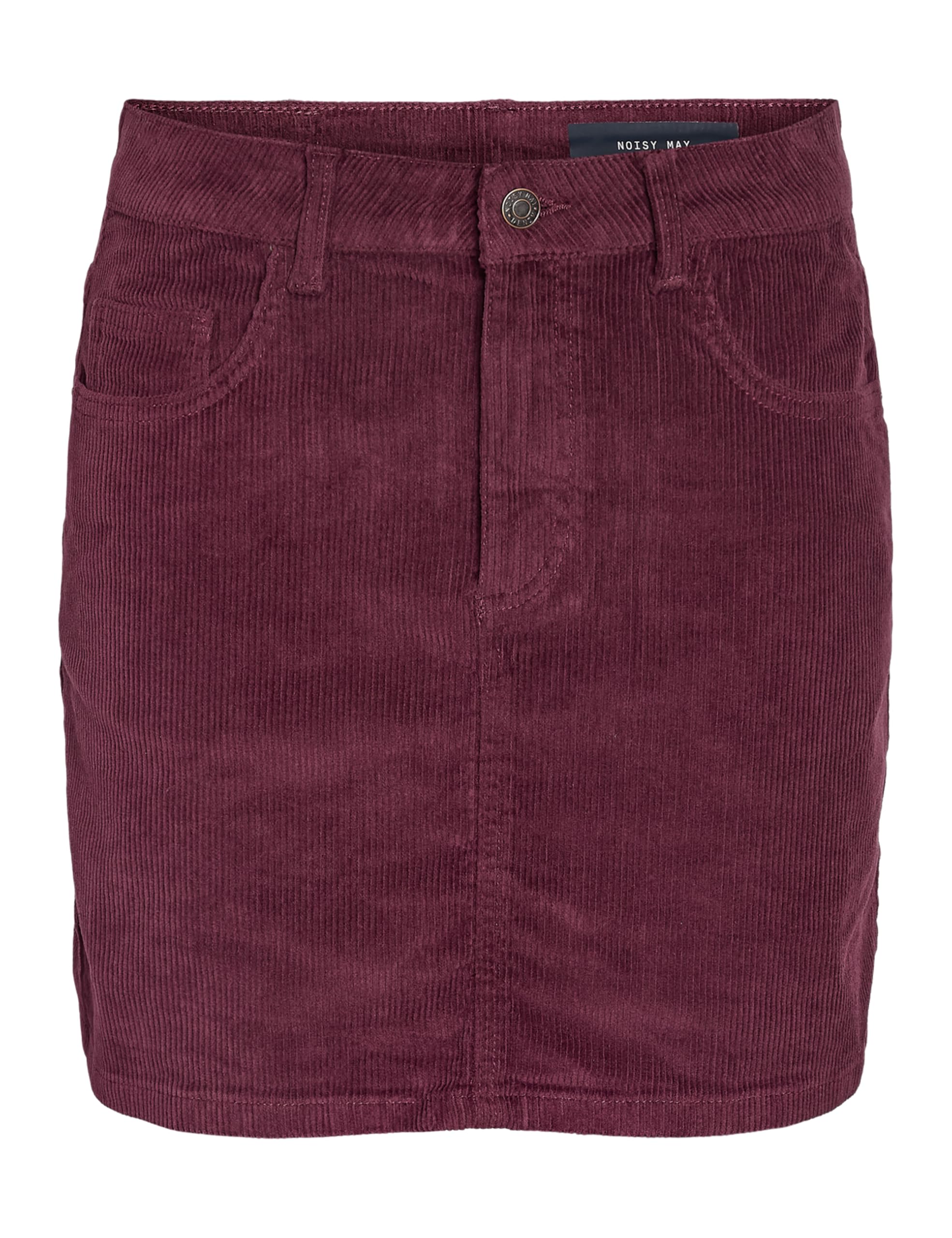 NOISY MAY NMCORD Yolanda MW Skirt NOOS Frauen Kurzer Rock rot