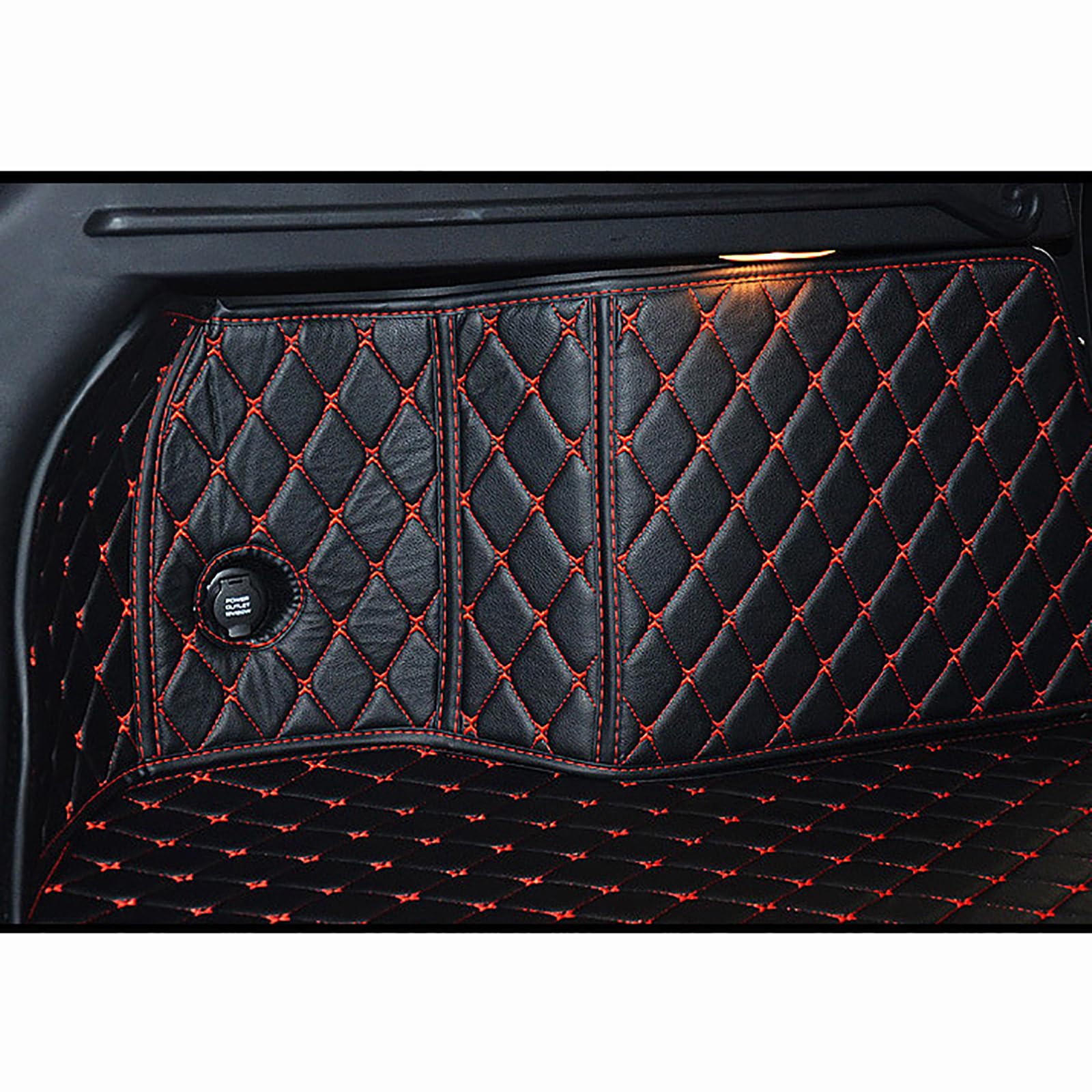 Protection Coffre Voiture Pour Chien - Tapis Imperméable Antidérapant Pour Ford Explorer PHEV (2019-2023) - Poches Incluses