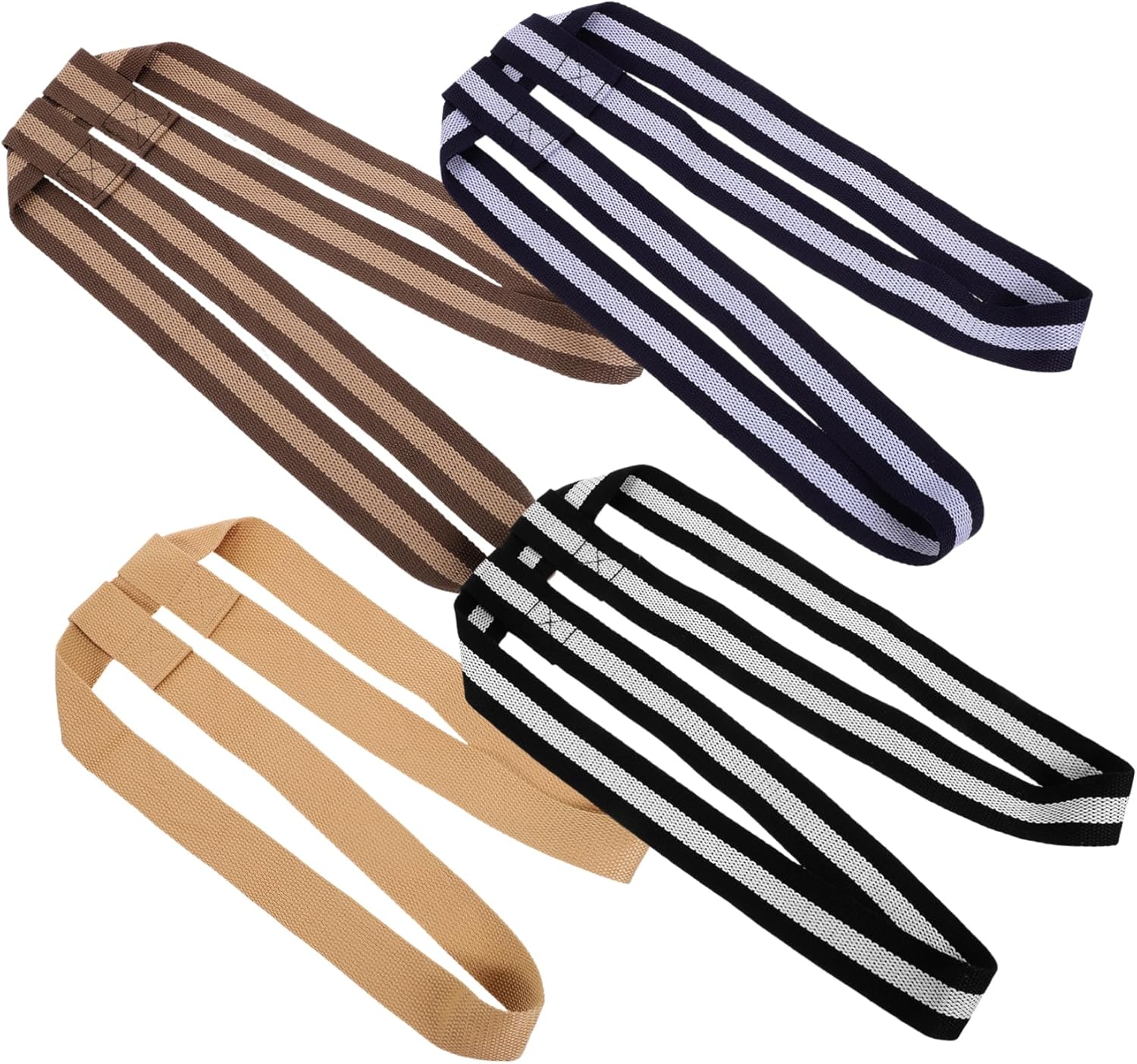 Milisten 4pcs Adjustable Yoga Mat Strap Multi Function Exercise Bands for Carrying Hanging Yoga Mats Lightweight Portable Workout Sling for Women Fitness Enthusiasts Storage