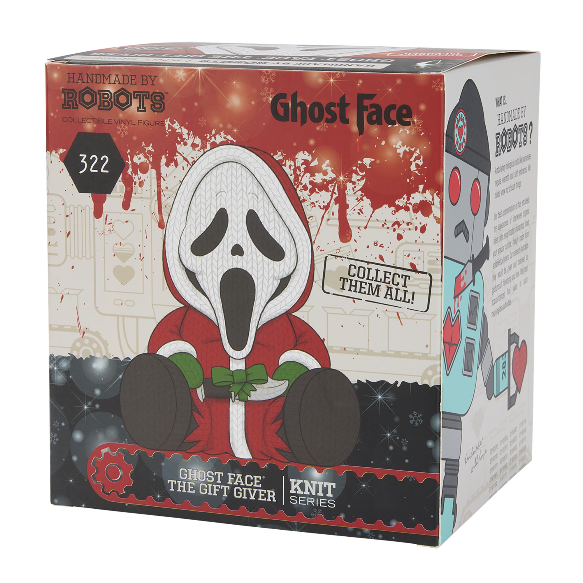 新品未使用 FLIP&DRAW I&II Ghost 3枚セット Amazon.com: Handmade by Robots - Ghost Face: The Gift Giver #322