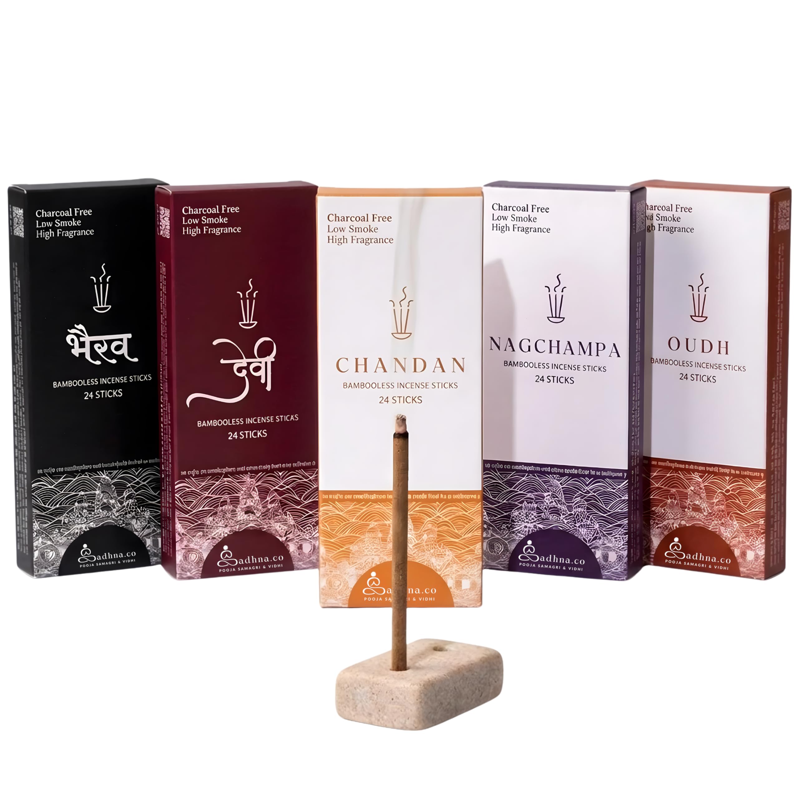 Premium Agarbatti Sticks - Oudh, Chandan & Nagchampa -9