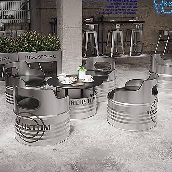 撮影サンプル品　ドラム缶テーブル bar　バーテーブル　荷物収納可能 撮影サンプル品 ドラム缶テーブル bar バーテーブル 荷物収納