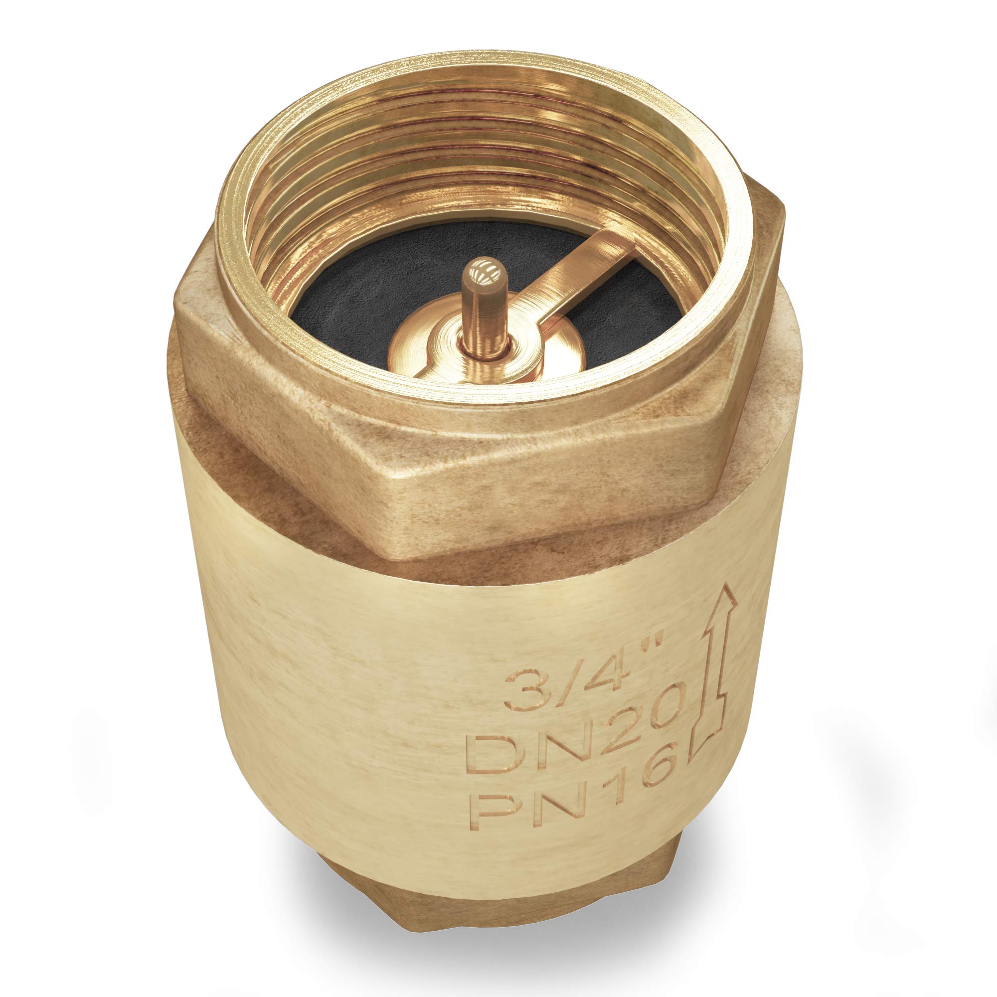 Buy One Way Check Valve 3/4" Female Backflow Preventer, Check Valve for Repair NPT Female Thread