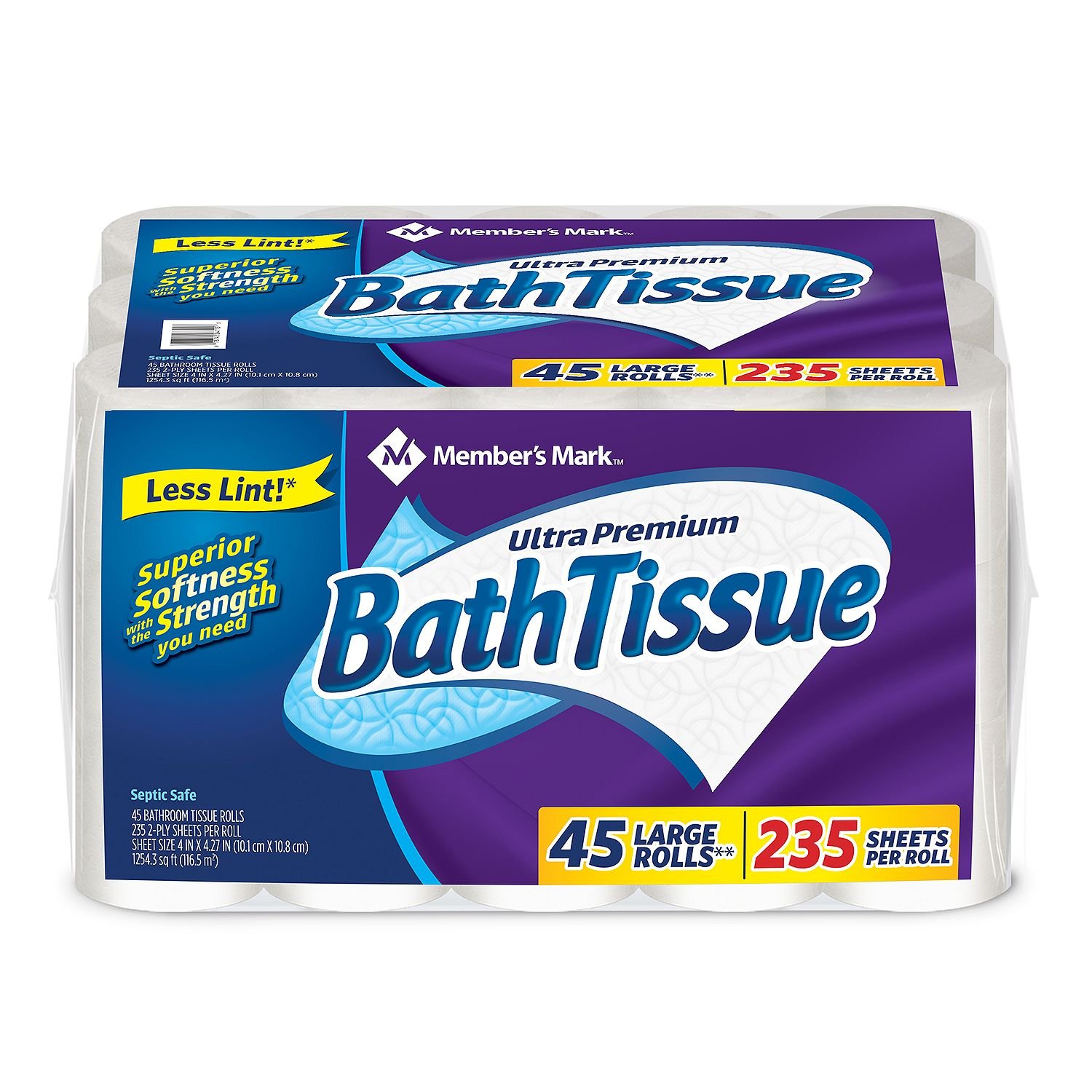 Member's Mark Ultra Premium Bath Tissue, 2 ply (235 sheets, 45 rolls)