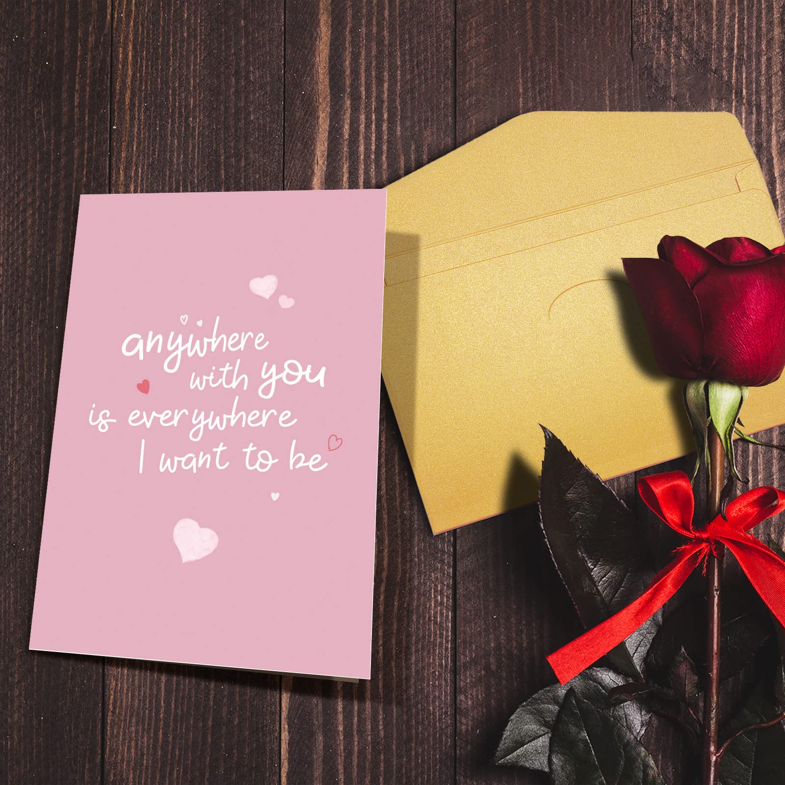 Carte De Saint-Valentin Romantique Pour Lui, Elle, Carte De