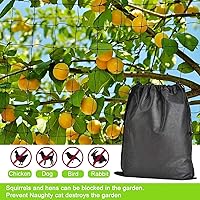 Vista 3 de Red para pájaros de 50 x 50 pies con red cuadrada de malla para pájaros de 2.4 pulgadas para techo de gallinero, red de aves de corral para jardín