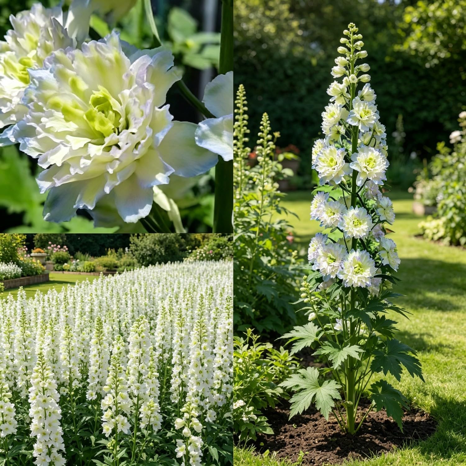 Delphinium（Larkspur） Seeds –Hardy,Perennial,Vibrant Floral Display Garden
