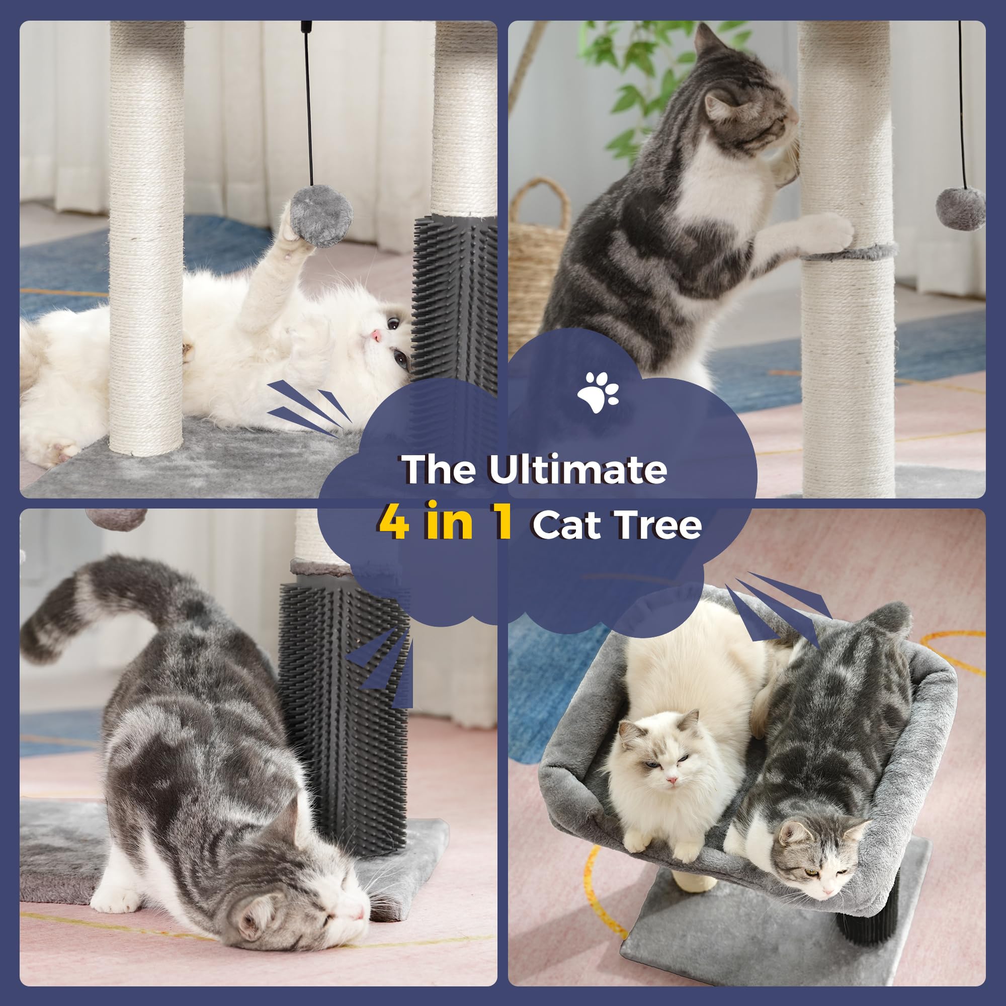 Go to store page for "Short Cat Tree for Large Cats". - image 5