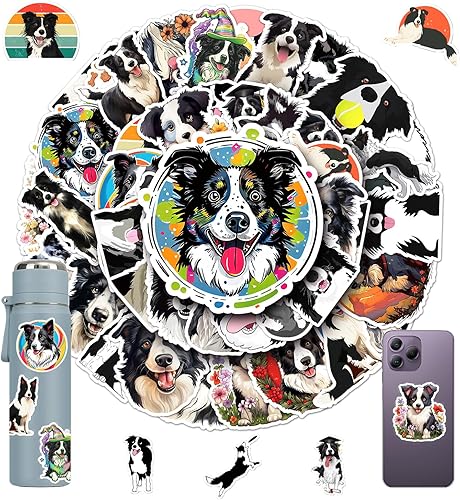 Miniatura 8 de 50 calcomanías de perro de pastor alemán, niños, adolescentes, adultos, perros, calcomanías de vinilo para portátiles para botella de agua,