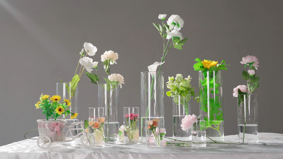O’tra FAG300E Amazon.com: Craft and Party Cylinder Glass Vase, 6 Pack 24