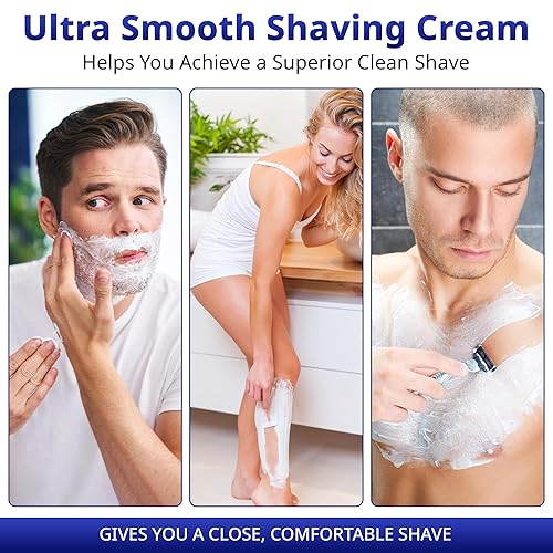 Miniatura 5 de Timothy's Crema de afeitar sin fragancia 3 oz. tamaño de viaje, sin alcohol, sin parabenos, sin perfume, sin SLS, resbaladizo, hidratante, tamaño de