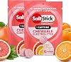 SaltStick Fastchews, Electrolyte Replacement Tablets for Rehydration, Exercise Recovery, Youth & Adult Athletes, Hiking & Sports Recovery, 2 x Packet of 10 Tablets Citrus Burst