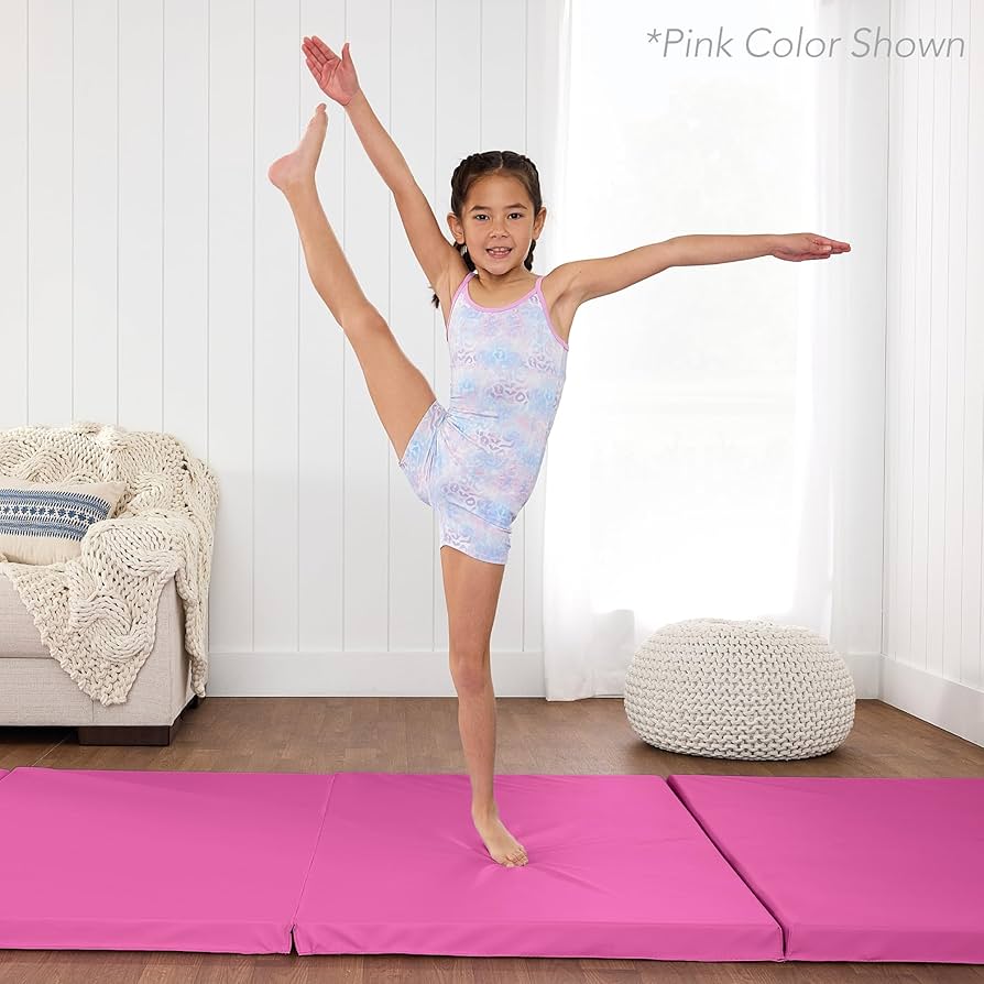 Best Choice Products 10ftx4ftx2in Folding Gym Mat 4-Panel