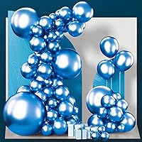 Vista 127 de PartyWoo Q06 - Paquete de 100 globos color verde menta pastel de diferentes tamaños (36, 18, 12, 10 y 5 pulgadas), kit de arco y guirnalda