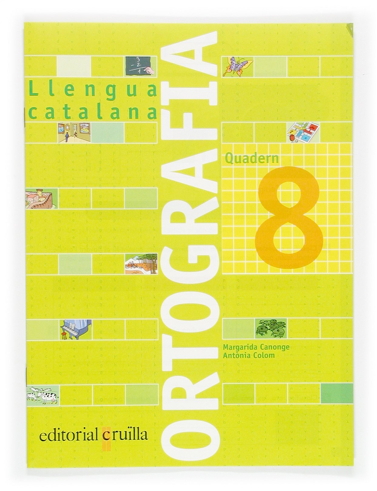 Quadern ortografia 8. Llengua catalana - 9788466110952