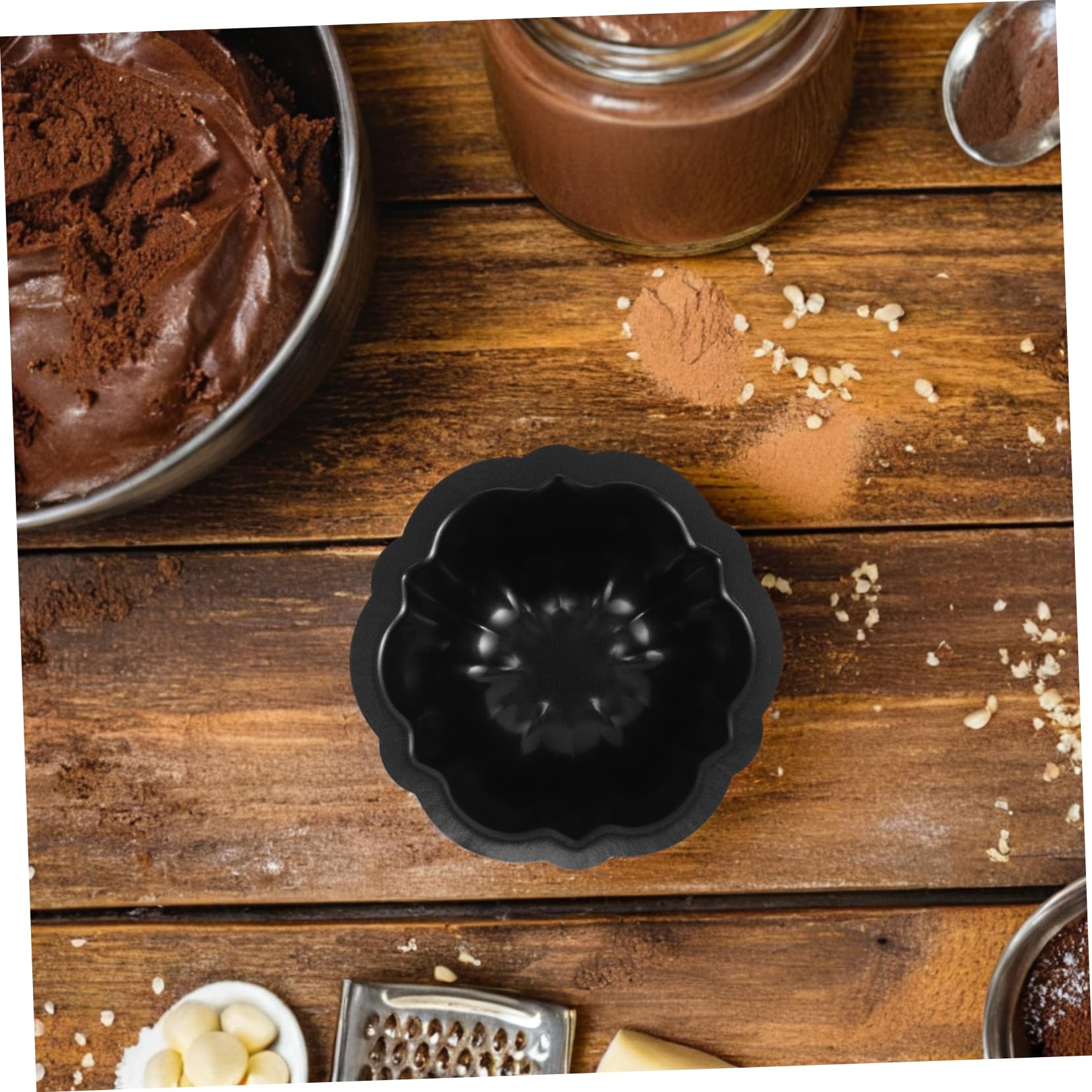 10 Pièces Moules à Gâteau Antiadhésifs Cœur pour Cupcakes et Desserts Outils de Pâtisserie pour et Anniversaires pour Cuisine Maison