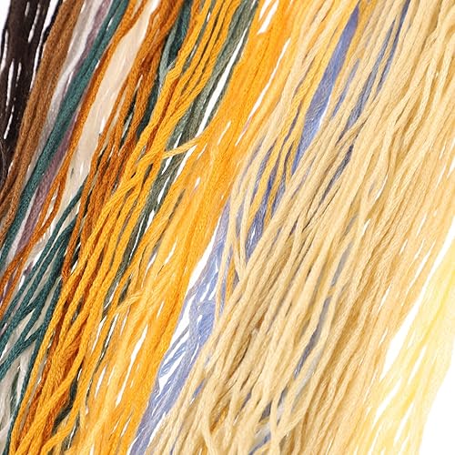 Miniatura 5 de Lurrose Kit de bordado de gato, kit de bordado para principiantes, kit de bordado fácil, tela de bordado, manualidades para gatos, kit de práctica