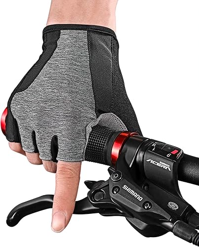 Vista 5 de CATEYE - Guantes de ciclismo clásicos reflectantes de dedo corto