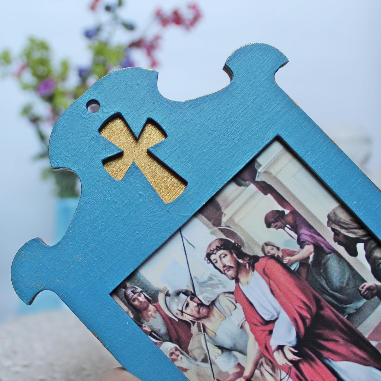Stations of the Cross Banner, 14 stations of the cross, stations of the cross printable, the way of the cross (MEDIUM 5.51 x 8.66 in (14 x 22 cm))