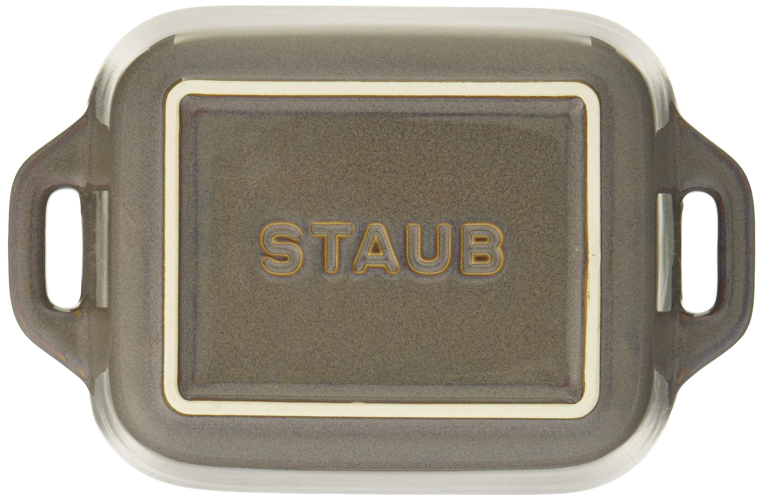 Amazon｜staub ストウブ 「 レクタンギュラー ディッシュ アンティーク