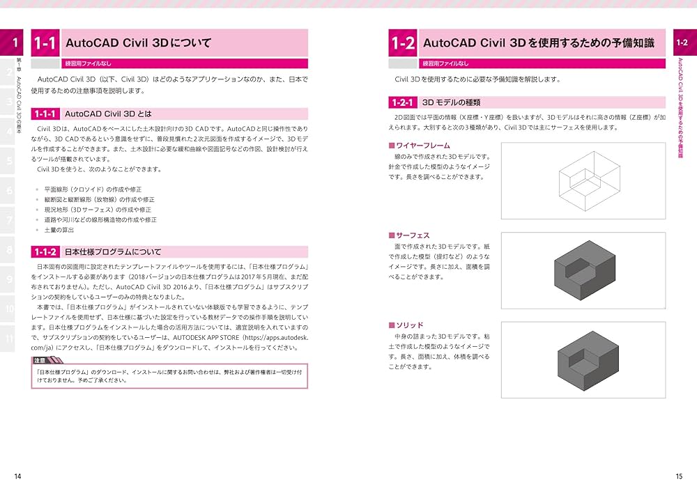 これからCIMをはじめる人のためのAutoCAD Civil 3D入門 | 芳賀